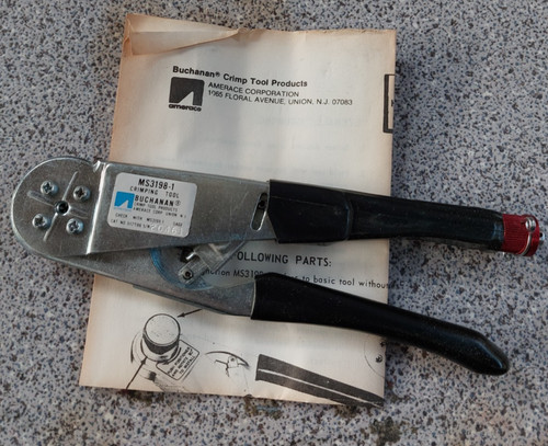 Pinza crimpatrice buchanan - pinza,