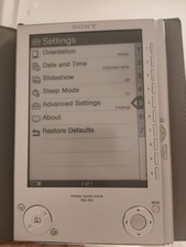 Sony PRS-505 ereader