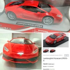 NewRay AUTOMODELLO 71313 LAMBORGHINI HURACAN 1:24 LP 610 Die Cast City Cruiser