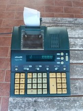 OLIVETTI LOGOS 584 - Calcolatrice - Scrivente  FUNZIONANTE Vintage 