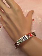 Bracciale Artigianale Argento 925 e Abalone 