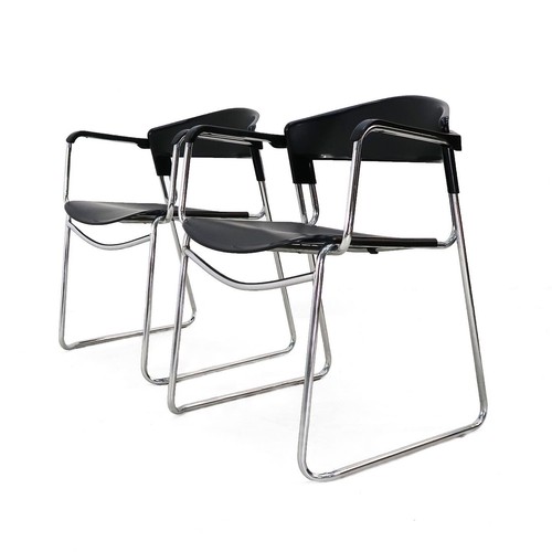 Sedia metallo design - sedia, vintage