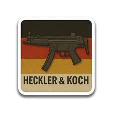 Mp5 German style Sticker 3