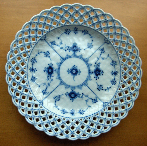 Piatto reticolato royal - piatto,