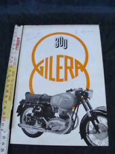Brochure Moto Gilera 300 bicilindrica old bike vintage