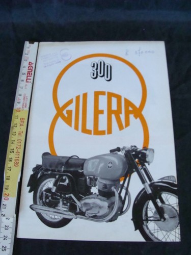 Brochure moto gilera - moto,