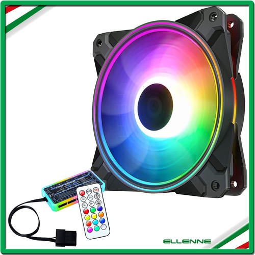 Ventola led argb colorata - ✅,