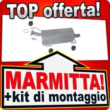 Silenziatore Posteriore per