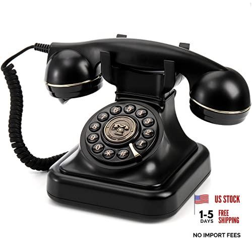 Telefono fisso vintage vecchio