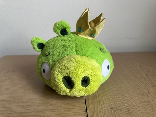 Peluche angry birds green king - peluche,