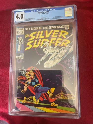 Silver surfer cgc - #4-cgc, 4.0-off