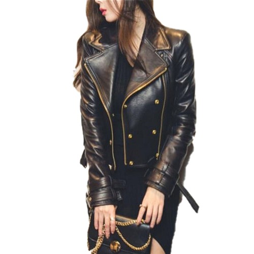 Donna pelle cappotto - pelle, giacca