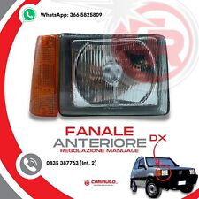 Faro Fanale Anteriore Destro Regolazione MANUALE Fiat Panda 141 750 1986-2003