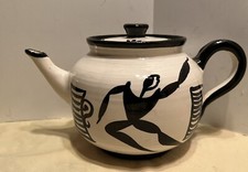 Vietri Statual Teiera Ceramica Artistica Solimene CAS Italia Ceramica MCM Gambone?