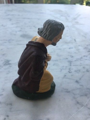 Vecchia statuina presepe - vecchia,
