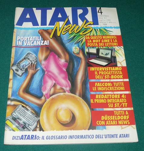 Atari news numero luglio - atari,