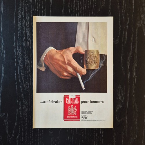 1968 pall mall original ad - original,