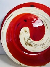 Piatto in vetro di Murano