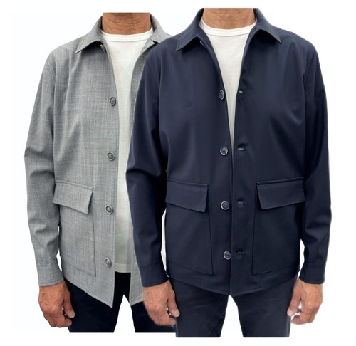 Giacca camicia uomo - giacca,