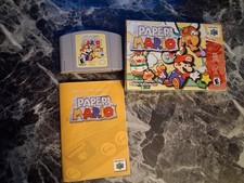 Paper Mario N64 Completo CIB