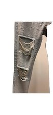 Jeans paillettes strappi - jeans,