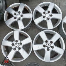 SET 4 CERCHI IN LEGA 6,5Jx16 5x112 ET50 VOLKSWAGEN GOLF MK6 2008-2012 109532