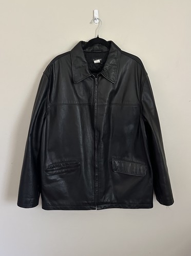 Giacca pelle vintage - , j.crew