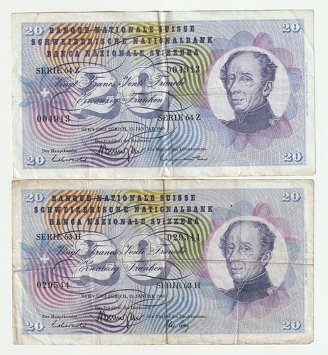 Svizzera vecchi franchi - vecchi,