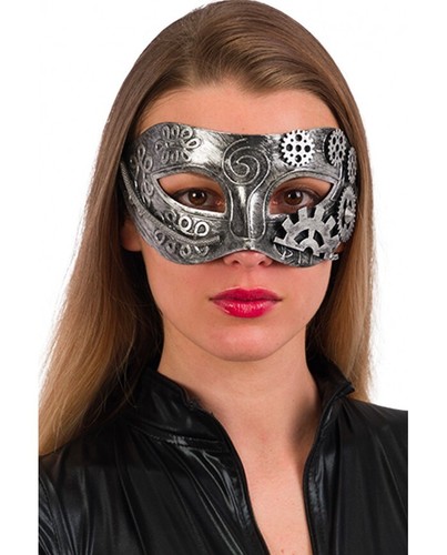 Maschera mezzoviso halloween - maschera,