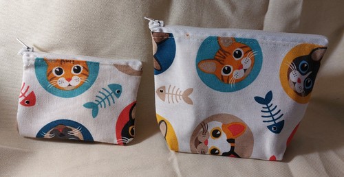 Pochette trucchi portamonete