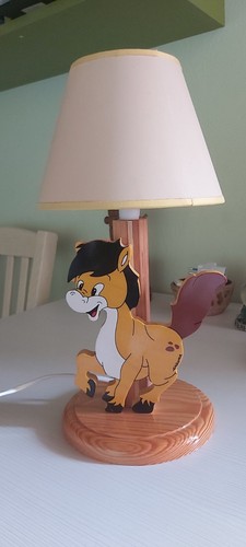 Lampada abat jour - cavallino, in