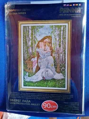 Kit punto croce - ", amuleto