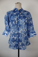 MAX MARA WEEKEND CAMICIA DONNA TG. 40 WOMAN SHIRT CASUAL VINTAGE COTON