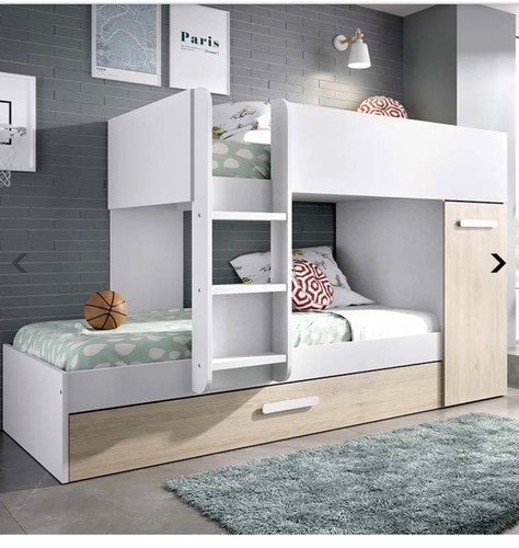 Letto castello letti - letto, con