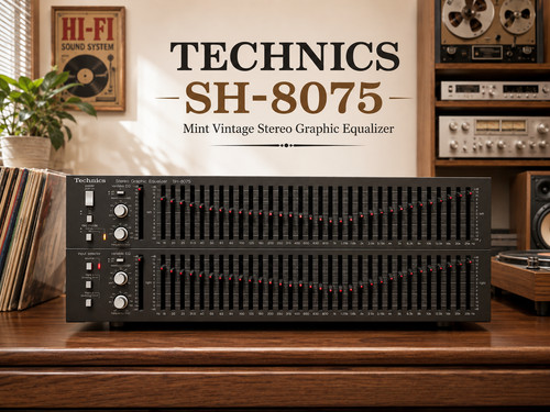 Technics 8075 rare - technics, sh-8075