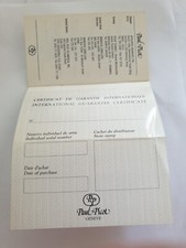 Certificato di garanzia Paul