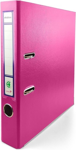 Raccoglitore documenti rosa - 1,