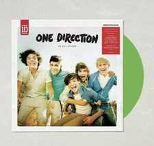 MINOR CREASE One Direction Up All Night Translucent Green Colored 2LP Vinyl NEW