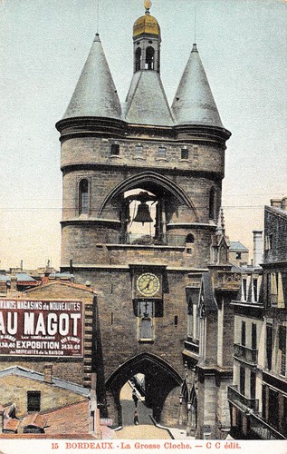 Bordeaux france c1910 postcard - bordeaux,