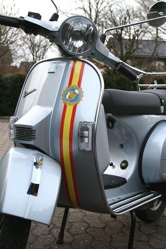 Striscione targa gamba - striscione,