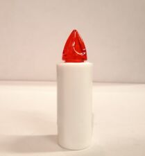 LUMINO A BATTERIA SOSTITUIBILE CANDELA STILO LUCE ROSSA DURATA 1 ANNO