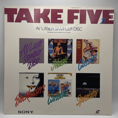 Laserdisc sony take five - laserdisc,