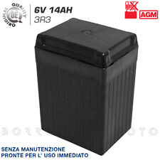 BATTERIA TIPO ORIGINALE PER RESTAURO 3R3 6V 14AH AGM DUCATI MARK 3 350 1974