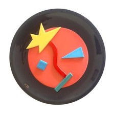 Cottoveneto Piatto Tondo Piano ceramica da appendere d. 24 cm come foto