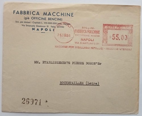 Italia affrancatura meccanica - affrancatura,