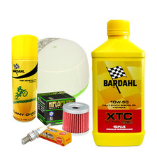 Tagliando Suzuki DR-Z 400 SM 2005/2016 XTC 10W50 filtro olio aria candela spray