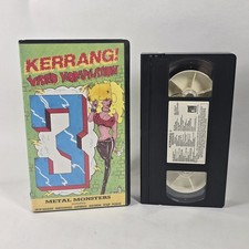 Kerrang Volume 3 VHS Video