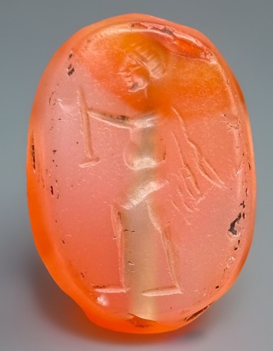 Antico sigillo corniola romano - sigillo,