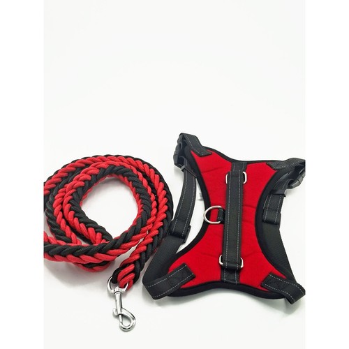 Set pettorina cane imbottita - set, +