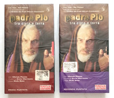 Vhs Padre Pio Tra Cielo e Terra Prima Seconda Puntata Videocassetta Sealed(V183)